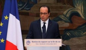 Fin de vie : "La démarche vient désormais du patient", affirme François Hollande