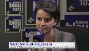 "Les petits français sont terrorisés par l'échec" - Najat Vallaud-Belkacem