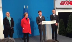 A Rennes, Manuel Valls évoque la Bretagne