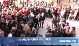 Inauguration de l'avenue des légendes du RCT