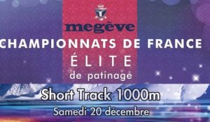 Replay - Elite Megève 2014 - Short Track 1000m