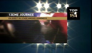 TOP14 - Brive-Oyonnax 19-6 - J13 - Saison 2014/2015