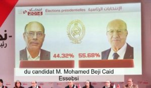 Essebsi remporte la présidentielle en Tunisie