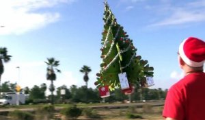 Flying Christmas Tree