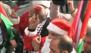 Heurts entre Palestiniens et Israéliens à Bethléem, ville de naissance de Jésus