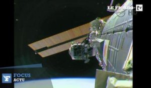 Espace : la difficile opération de cablage sur l'ISS