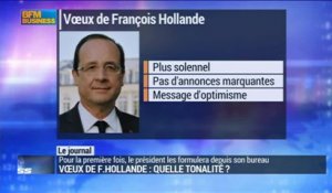 Voeux de fin d'année : "François Hollande est dans un état de fragilité politique"