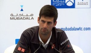 Abu Dhabi - Djokovic repart de plus belle