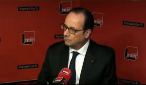 François Hollande : "Nous verrons à la fin si j'ai pris le bon chemin"