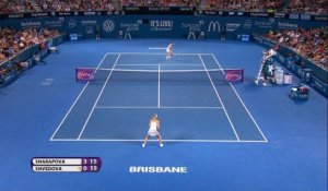 Brisbane - Sharapova ne traine pas