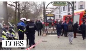 Les premières images après l'attaque contre "Charlie Hebdo"