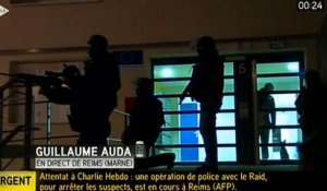 Charlie Hebdo : opération de police avec le Raid à Reims