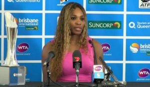 TENNIS - WTA - Brisbane - Williams : «Un bon test»