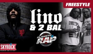 Freestyle de Lino et 2 Bal en live dans Planète Rap
