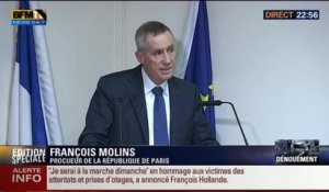 Assauts à la porte de Vincennes et à Dammartin-en-Goële (9/10): La conférence de presse de François Molins - 09/01
