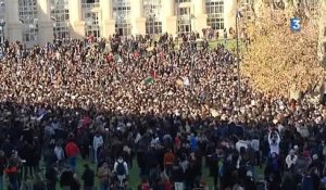 Rassemblement citoyen à Montpellier (Charlie Hebdo)