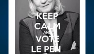 «Keep Calm and Vote Le Pen», nouvelle polémique au FN