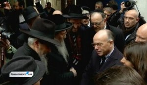 Bernard Cazeneuve vient soutenir la communauté juive