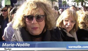 Rassemblement républicain à Toulon: "Pourquoi je suis Charlie"