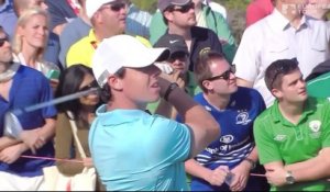 Le golfeur Rory McIlroys réussit un Hole-in-one à Abu Dhabi! Son premier Ace...