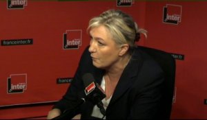 Marine Le Pen : "C'est tellement facile de défendre la liberté d'expression de ceux qui pensent comme vous"