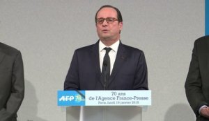 Hollande sur les manifs anti-Charlie : "nous n'insultons personne"
