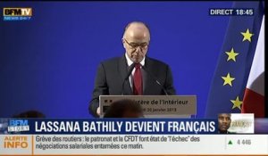 Naturalisation de Lassana Bathily (1/5): "Il s'est comporté en citoyen courageux dans des circonstances dramatiques", Bernard Cazaneuve – 20/01