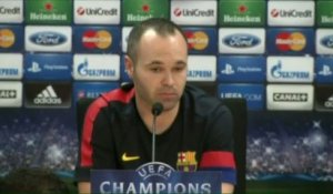 FOOT - C1 - Barça-PSG : Iniesta, «On a une Messi-dépendance»