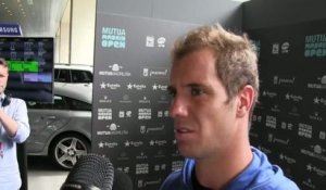 TENNIS - ATP - Madrid - Gasquet : «À 3-2, je fais le con»