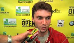 TENNIS - ATP - Metz - Simon : «J'ai maîtrisé le match»