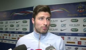 FOOT - BLEUS - Giroud : «Ça soude une équipe»