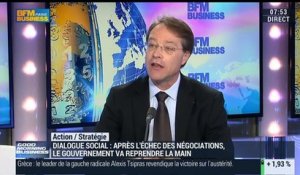 Pourquoi les négociations sur le dialogue social ont-elles échoué ?: François Asselin - 26/01