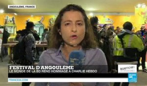 Le festival de la BD d’Angoulême sous le signe de "Charlie Hebdo"
