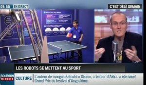 Le chronique d'Anthony Morel : Foot, Marathon, Ping-pong : les robots se mettent au sport ! - 30/01