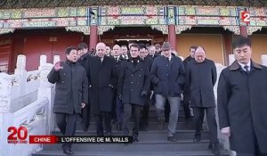 Manuel Valls en Chine : " la France est ouverte aux entreprises chinoises"