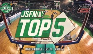 Top 5 - JSF Nanterre vs Gussing Knights (28/01/15) (EuroChallenge Last 16-M3)