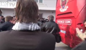 Football / Ligue 1 : Ben Arfa salué par ses supporters - 03/02