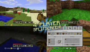 Trailer - Minecraft (La Version Xbox 360 en Multijoueur à 4 !)