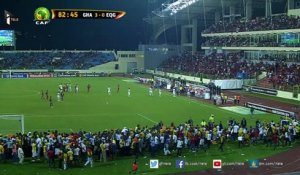 Incidents lors de la demi-finale entre le Ghana et la Guinée Eq.