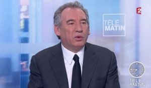 Bayrou : la conférence rémunérée de Sarkozy est "dérangeante" et "malsaine"