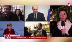 François Hollande de retour à l'Élysée pour faire avancer les discussions sur l'Ukraine