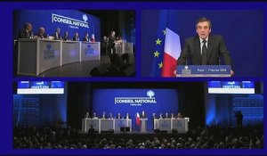 François Fillon au conseil national de l'UMP