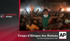 Zap'Sport : La Côte d'Ivoire gagne, Abidjan s'enflamme