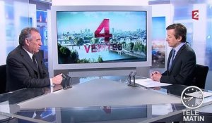 François Bayrou, invité des 4 vérités sur France2 - 060215
