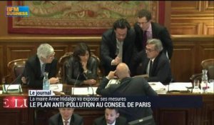 Le plan anti-pollution au conseil de Paris