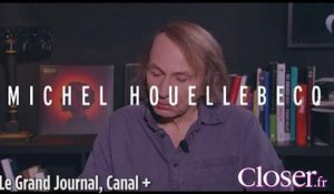 Michel Houellebecq, bouleversé, évoque le décès de de son ami Bernard Maris