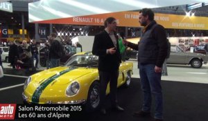 Rétromobile 2015 - 60 ans de la Renault Alpine