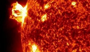 Les éruptions solaires les plus grandioses compilées par la NASA