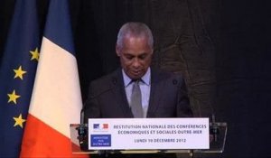 Discours de Victorin Lurel, Ministre des outre-mer