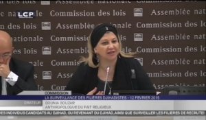 TRAVAUX ASSEMBLEE 14E LEGISLATURE : Audition en commission sur la surveillance des individus et filières djihadistes.